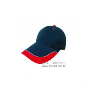 帽子(深藍配紅)