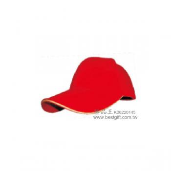 帽子(紅色夾白)